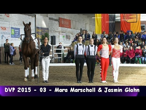 Mara Marschall & Jasmin Glahn - 03 - Deutscher Voltigierpokal Hohenhameln 2015
