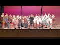 SMS 7 8 Grade Concert 2021 On Top Of The World