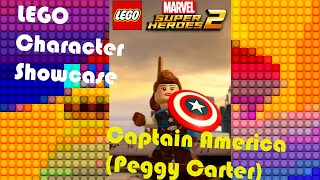 Captain America (Peggy Carter) | LEGO Marvel SuperHeroes 2 | Lego Character Showcase