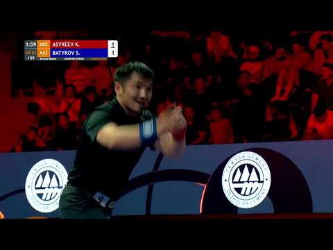 BRONZE GR - 82 kg: K. ASYKEEV (KGZ) v. S. BATYROV (KAZ)