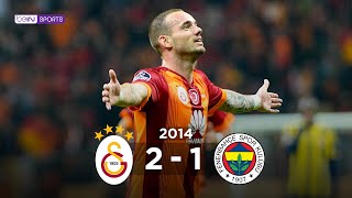 Galatasaray 2 - 1 Fenerbahçe Maç Özeti 18 Ekim 2014