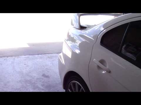 Evo X : Buschur True Dual Exhaust / AMS Widemouth 02 Downpipe