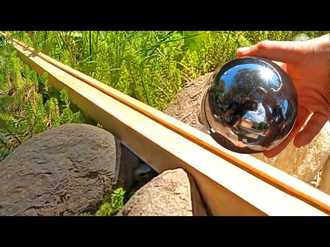 Giant Ball Marble Run Water Splash