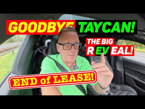 FINALLY it's THE END of my PORSCHE TAYCAN LEASE! Let me rEVeal to you my new CAR...