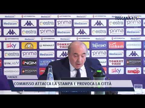 2021-05-14 FIRENZE - COMMISSO ATTACCA LA STAMPA E PROVOCA LA CITTÀ