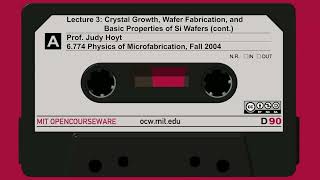 3. Crystal Growth, Wafer Fabrication, and Basic Properties of Si Wafers (cont.)