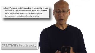 Creativity in Scarcity: Behind The Scenes of How I Created My Online Courses