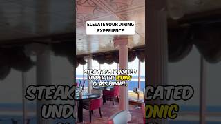 Carnival Pride Dining Guide  - David's Steakhouse Premium Dining