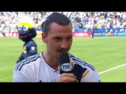 Zlatan Ibrahimovic Post Match Interview After game For LA Galaxy 4-3 2018