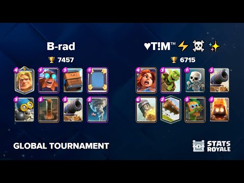 B-rad vs ♥️T!M™⚡☠️✨ [GLOBAL TOURNAMENT]