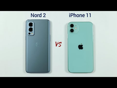Oneplus Nord 2 vs iPhone 11 Speed Test & Camera Comparison