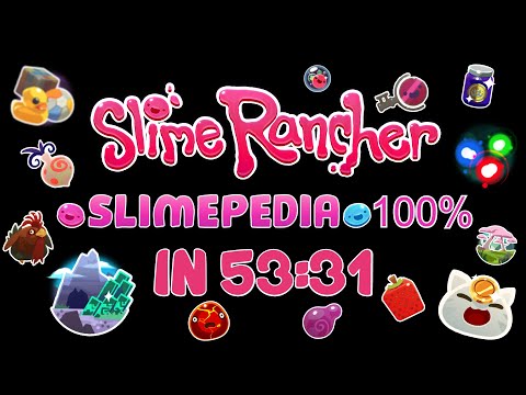 Slime Rancher Speedrun - Slimepedia 100% in 53:31 [World Record]