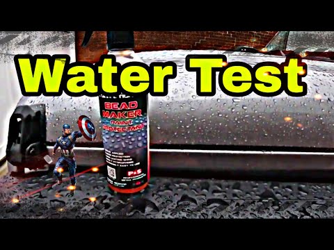"P & S Bead Maker" | Rain Water Beading | Real World Test