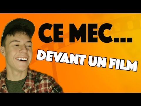 THIS GUY... - In front of a movie