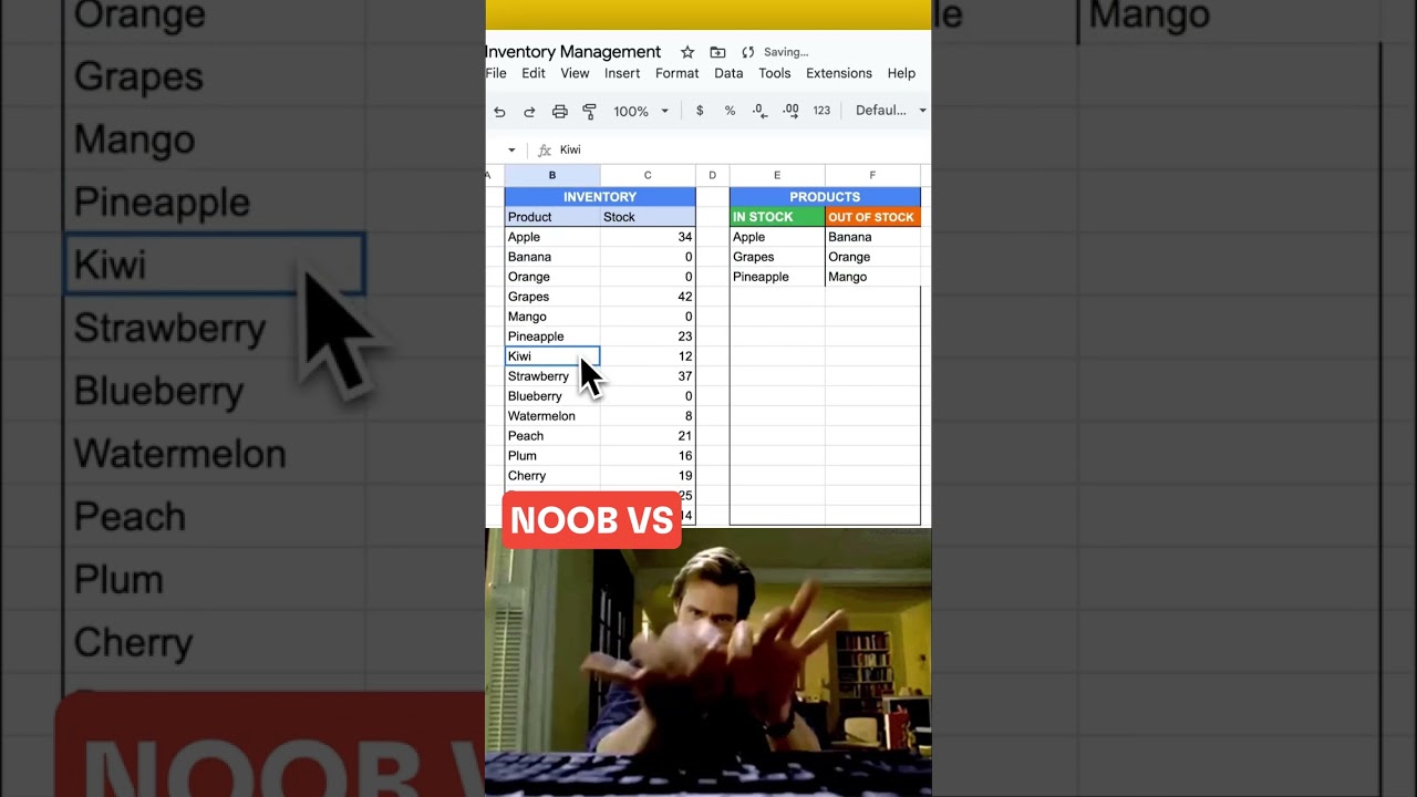 Inventory Management with AI Spreadsheets | AI Spreadsheet Hacks #75