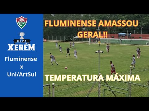 Copa Xerém Sub-20 Fluminense x Uni/ArtSul Fluzão AMASSOU GERAL! #gol  Sacudiu! #futebol #fluminense