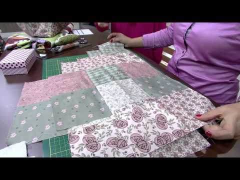 Mulher.com 18/06/2015 Magali Jeremias - Bolsa em patchwork com retalhos Parte 1/2