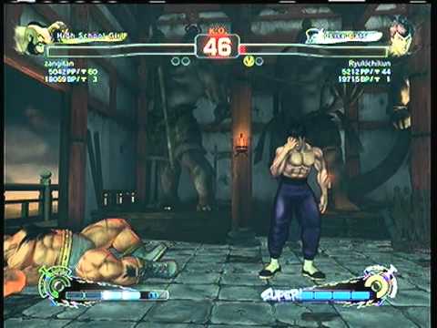 SSF4AE: Zangief  (zangitan)  vs. Fei-long (Ryukichikun) SD