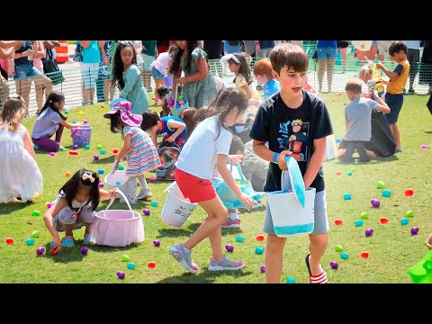 CAÇA AOS OVOS DE PÁSCOA NA RUA EM ORLANDO!- Família Brancoala