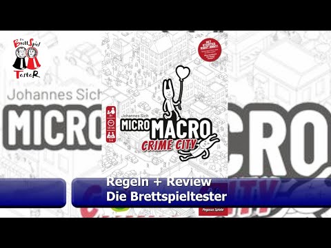MicroMacro Crime City von Edition Spielwiese - Regeln + Review - Brettspiel - Die Brettspieltester