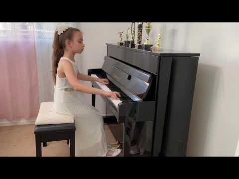 Veronika Poliakova 9 years  1) Waltz in E-flat Major  2)Polichinelle