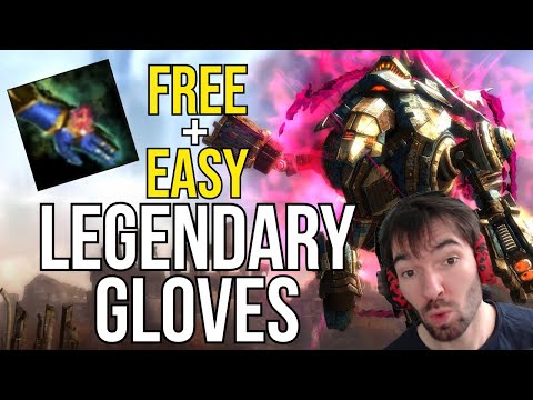 How To Get Your Free Legendary Gloves FAST!