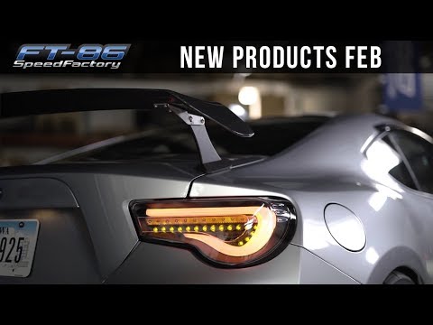 New Products Feb 2018 - FT86SpeedFactory
