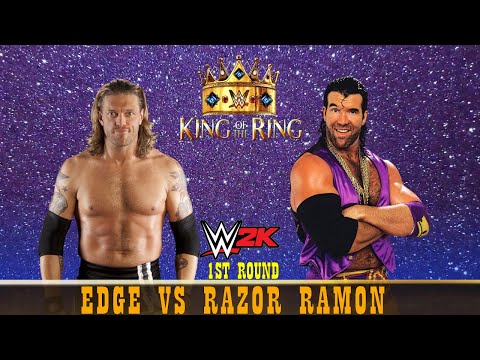 WWE ALL-TIME KING OF THE RING - Edge vs Razor Ramon [1ST ROUND]