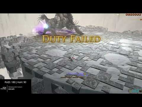 [FFXIV]PotD 180 solo MCH fail