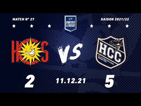 11.12.2021 HC Sierre - HC La Chaux-de-Fonds (2-5)