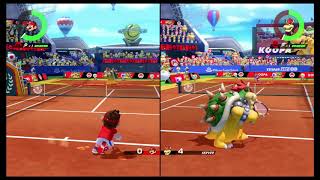 【実況】マリオテニスエース　yuu vs サウザー　＃3