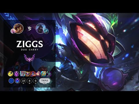 Ziggs Bot vs Aphelios - EUW Master Patch 12.15