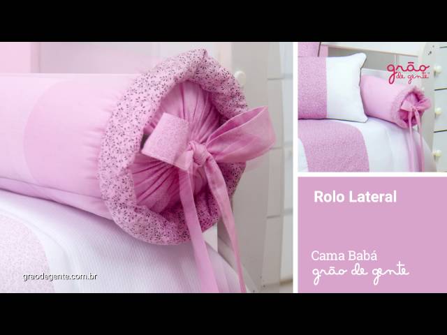 Kit Cama Babá Corujinha Rosa | Ref: 51997
