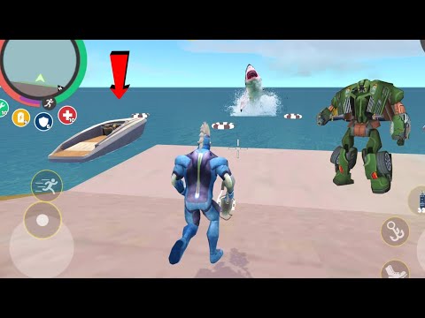 Rope Hero: Vice Town (Boat Again Respawn on Casino Island) Rope Hero 5.7 Leaks - Android Gameplay HD