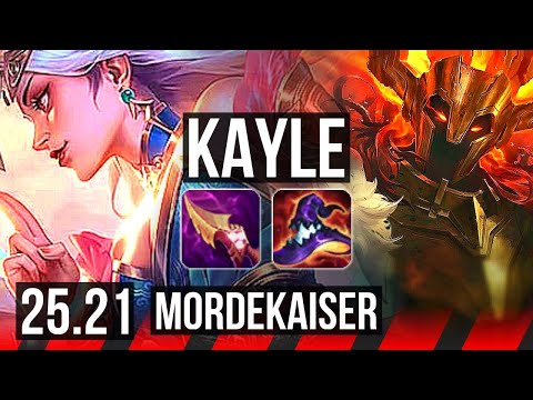 KAYLE vs MORDEKAISER (TOP) | 5/1/10 | EUW Diamond | 25.21