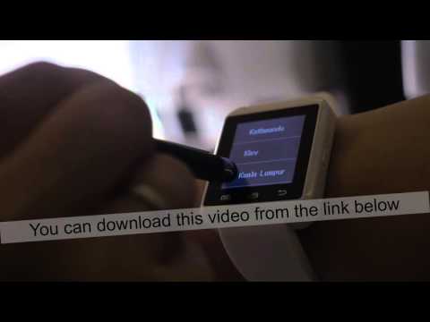 Using smartwatch in the plane