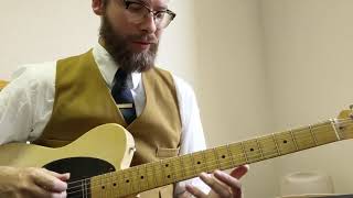 Video thumbnail for Triple bend steel guitar lick by Zane Banks
