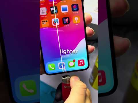 Why not try to remove the green line on a phone screen?😨