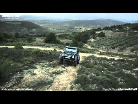 Mercedes G500 4×4² Concept | OFFROAD TEST DRIVE