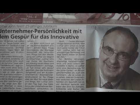 Lothar John Tischkultur | Imagevideo 2020