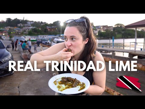 Real TRINI LIME! 🇹🇹 Eating All of Trinidad in 1 Day! (San Fernando Cookout)