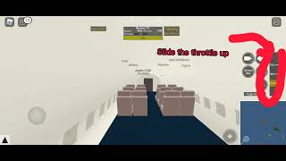 How to start an Engine and fly in Pilot Training Flight Simulator | Roblox