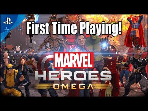 Marvel Heroes Omega FIRST TIME PLAYING! PS4 Gameplay