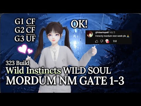 [Lost Ark]1680 Wild Instincts Wild Soul(323 Build) - Mordum Normal Gate 1-3
