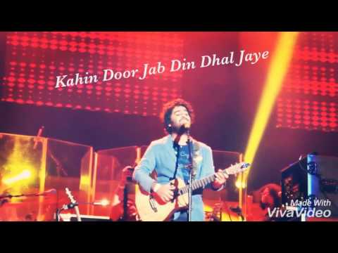 Kahin Door Jab Din Dhal Jaye live in concert by Arijit Singh...