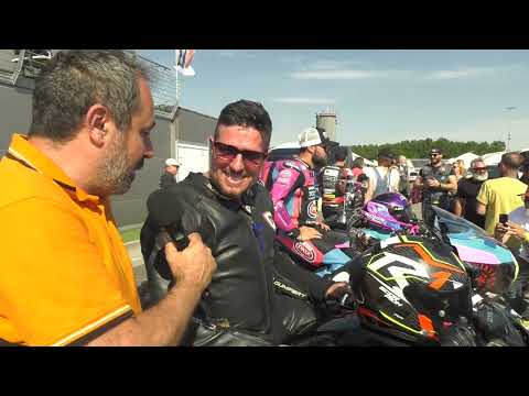 Post race 1 interview with Andrea Tomio in Cremona Circuit - Round 1 BRL European Cup
