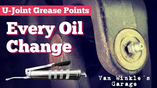 U-Joint Grease / Driveshaft - 3rd Gen Toyota 4Runner - EASY