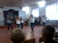 интересный танец, "марионетки" поздравление девочек школе №3 