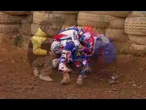 Motocross crash - Everts