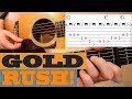 "Gold Rush" - Tony Rice | BLUEGRASS Guitar Lesson with TAB